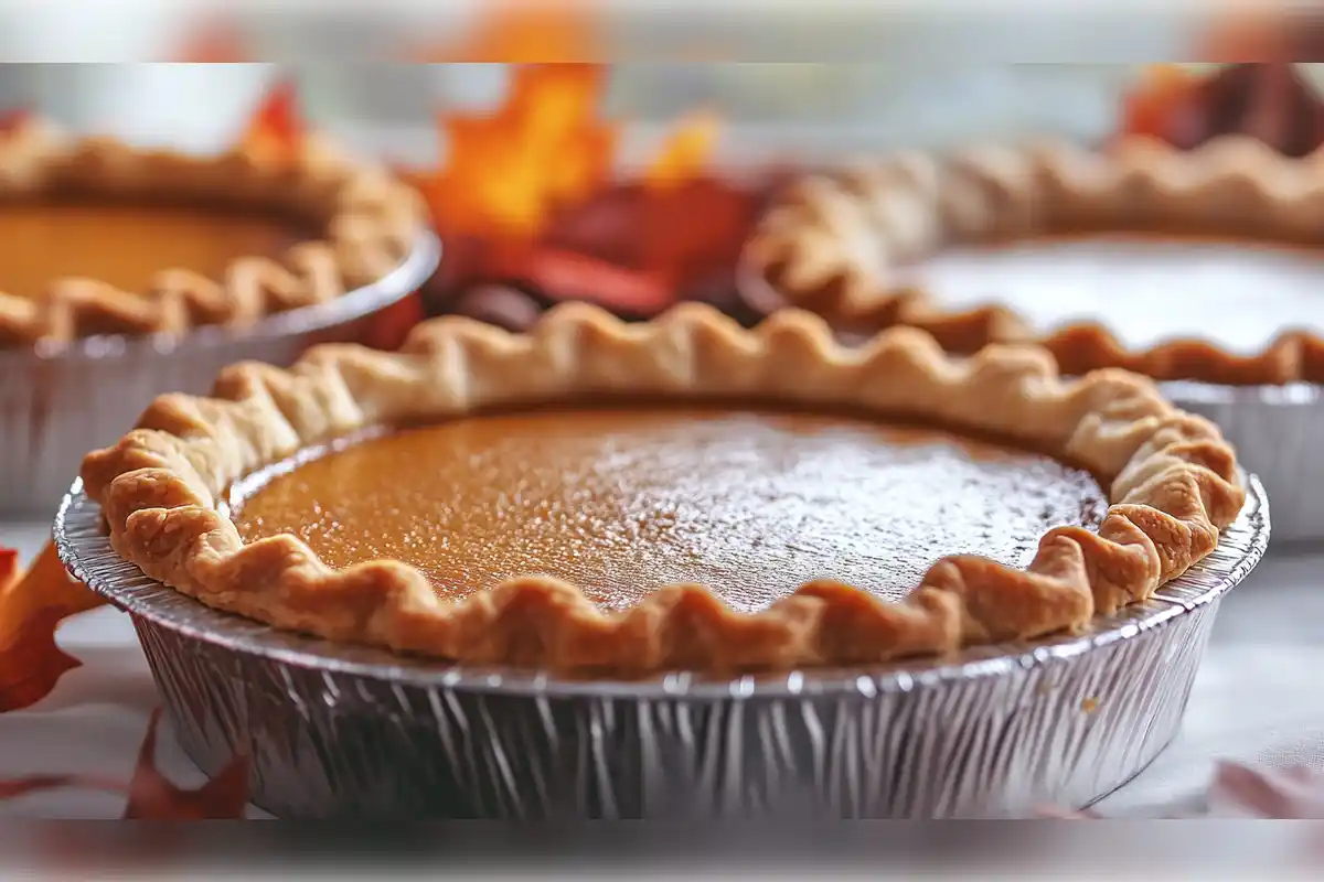 Golden-brown homemade pie with a flaky crust, highlighting the debate between using Crisco or butter for pie crust perfection.